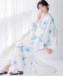 Dita（ディータ）の「【かんたん着付け】ワンピース浴衣3点セット(羽織り・ワンピース・帯)【TN】（浴衣）」