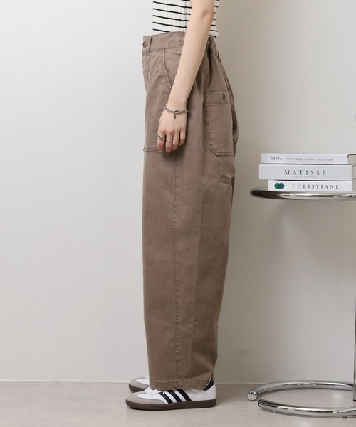 ubasoku(ウバソク)の「染料顔料 ジェイムズパンツ(その他パンツ・レディース・ブラウン・FREE)」の7枚目の写真