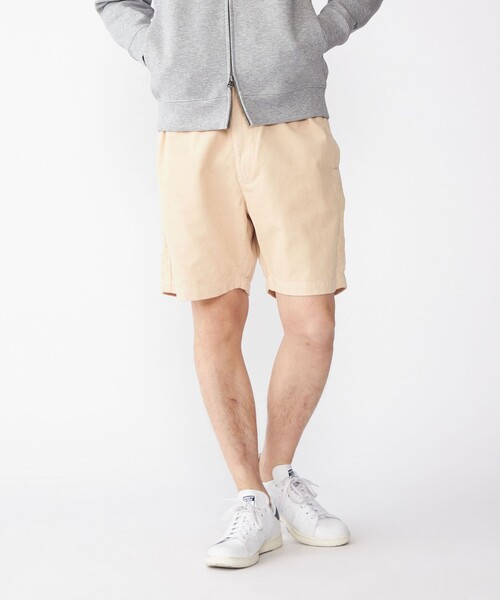SHIPS（シップス）の「SHIPS:〈洗濯機可能〉サマー コーデュロイ イージー ショーツ（その他パンツ・メンズ・ベージュ/サックスブルー/ライトグリーン/ベビーピンク・SMALL/MEDIUM/LARGE）」の2枚目の写真