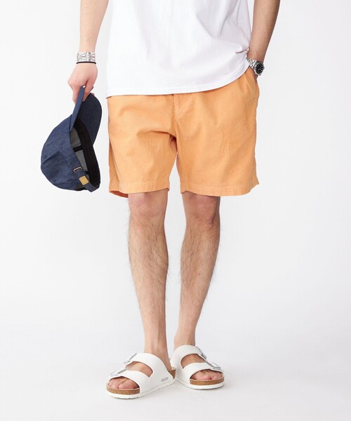 SHIPS（シップス）の「SHIPS:〈洗濯機可能〉サマー コーデュロイ イージー ショーツ（その他パンツ・メンズ・ベージュ/サックスブルー/ライトグリーン/ベビーピンク・SMALL/MEDIUM/LARGE）」の4枚目の写真