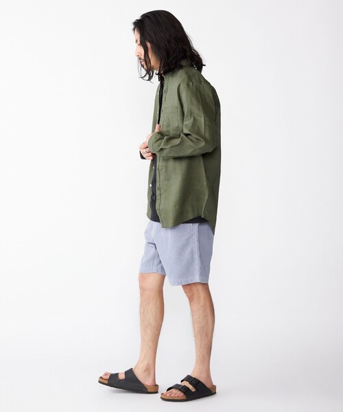 SHIPS（シップス）の「SHIPS:〈洗濯機可能〉サマー コーデュロイ イージー ショーツ（その他パンツ・メンズ・ベージュ/サックスブルー/ライトグリーン/ベビーピンク・SMALL/MEDIUM/LARGE）」の9枚目の写真