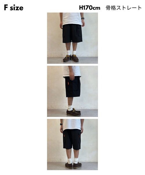 CPCM(シーピーシーエム)の「【HIJIRI’s企画】カーゴショーツ(その他パンツ・メンズ・ブラック・FREE)」の11枚目の写真