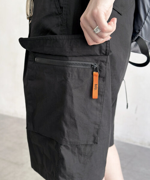 CPCM(シーピーシーエム)の「【HIJIRI’s企画】カーゴショーツ(その他パンツ・メンズ・ブラック・FREE)」の2枚目の写真