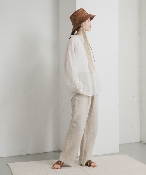 URBAN RESEARCH DOORS(アーバンリサーチドアーズ)の「メッシュシャツ(シャツ/ブラウス・レディース・オフホワイト・MEDIUM)」の15枚目の写真