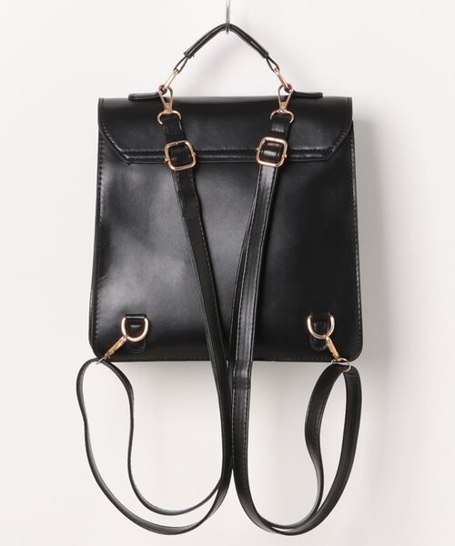 almo（アルモ）の「【LAMPOON】2WAY痛バッグ（ハンドバッグ・レディース・シルバー/ブラック/ブラウン・FREE）」の6枚目の写真