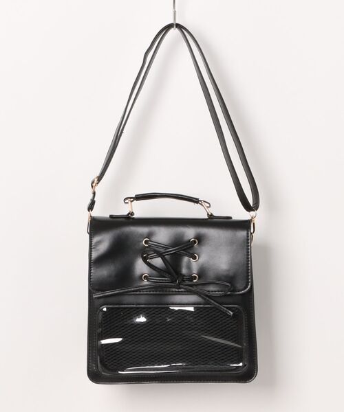 almo（アルモ）の「【LAMPOON】2WAY痛バッグ（ハンドバッグ・レディース・シルバー/ブラック/ブラウン・FREE）」の7枚目の写真