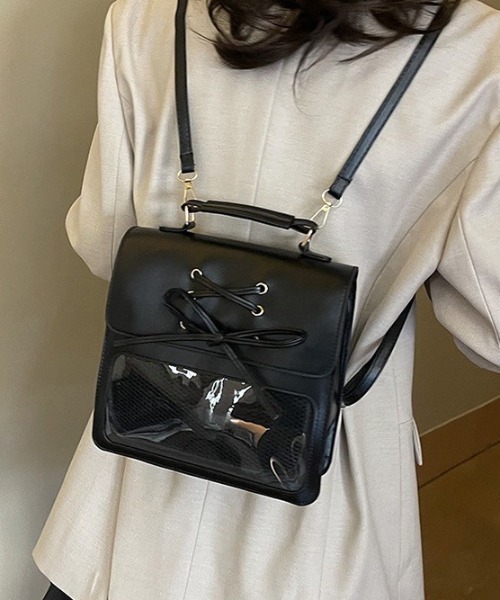 almo（アルモ）の「【LAMPOON】2WAY痛バッグ（ハンドバッグ・レディース・シルバー/ブラック/ブラウン・FREE）」の16枚目の写真