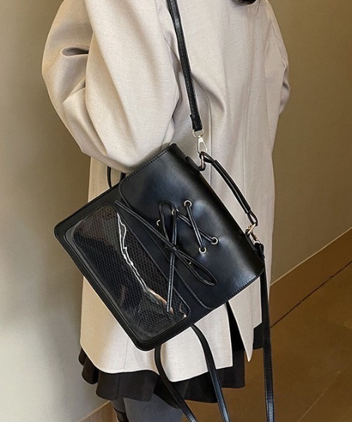 almo（アルモ）の「【LAMPOON】2WAY痛バッグ（ハンドバッグ・レディース・シルバー/ブラック/ブラウン・FREE）」の19枚目の写真