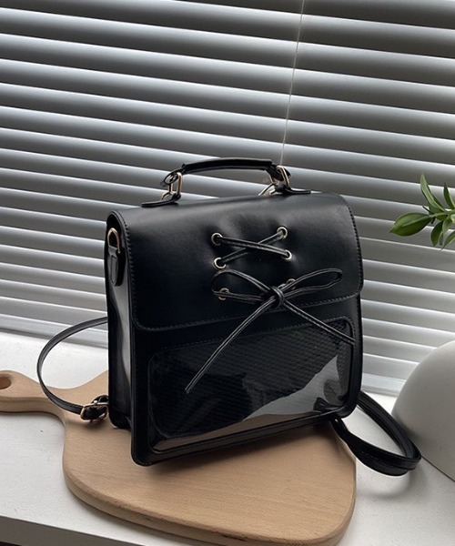 almo（アルモ）の「【LAMPOON】2WAY痛バッグ（ハンドバッグ・レディース・シルバー/ブラック/ブラウン・FREE）」の11枚目の写真