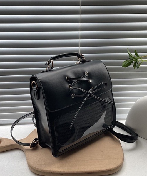 almo（アルモ）の「【LAMPOON】2WAY痛バッグ（ハンドバッグ・レディース・シルバー/ブラック/ブラウン・FREE）」の12枚目の写真