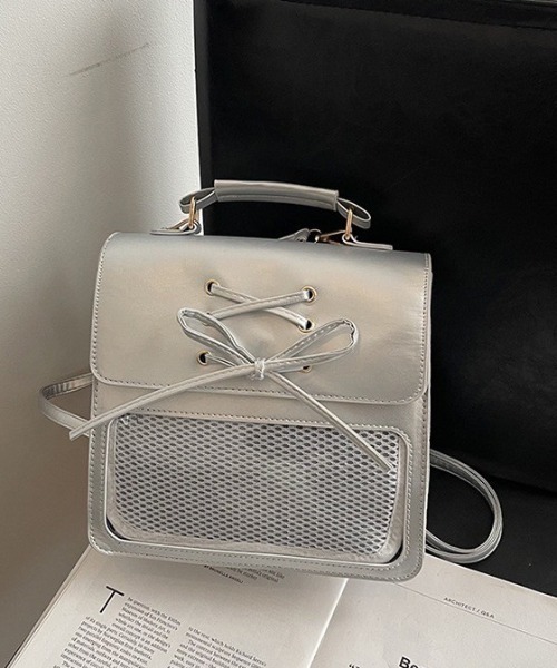 almo（アルモ）の「【LAMPOON】2WAY痛バッグ（ハンドバッグ・レディース・シルバー/ブラック/ブラウン・FREE）」の13枚目の写真