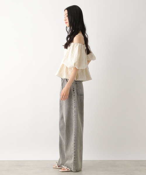 Heather(ヘザー)の「マルチWAYジャガードブラウス 491033(シャツ/ブラウス・レディース・アイボリー/ブラック/レッド/ブラウン・FREE)」の7枚目の写真