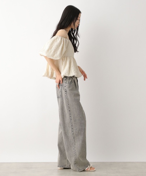 Heather(ヘザー)の「マルチWAYジャガードブラウス 491033(シャツ/ブラウス・レディース・アイボリー/ブラック/レッド/ブラウン・FREE)」の9枚目の写真