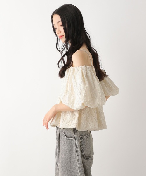 Heather(ヘザー)の「マルチWAYジャガードブラウス 491033(シャツ/ブラウス・レディース・アイボリー/ブラック/レッド/ブラウン・FREE)」の11枚目の写真