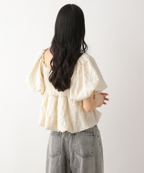 Heather(ヘザー)の「マルチWAYジャガードブラウス 491033(シャツ/ブラウス・レディース・アイボリー/ブラック/レッド/ブラウン・FREE)」の16枚目の写真