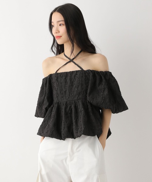 Heather(ヘザー)の「マルチWAYジャガードブラウス 491033(シャツ/ブラウス・レディース・アイボリー/ブラック/レッド/ブラウン・FREE)」の20枚目の写真