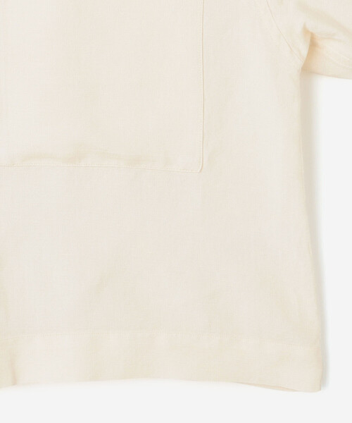 LE GLAZIK（ルグラジック）の「LE GLAZIK | オープンカラー半袖シャツ WOMEN（シャツ/ブラウス・レディース・イエロー/ブラック/アイボリー・36）」の14枚目の写真