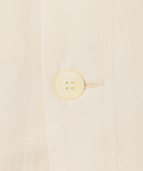 LE GLAZIK（ルグラジック）の「LE GLAZIK | オープンカラー半袖シャツ WOMEN（シャツ/ブラウス・レディース・イエロー/ブラック/アイボリー・36）」の16枚目の写真