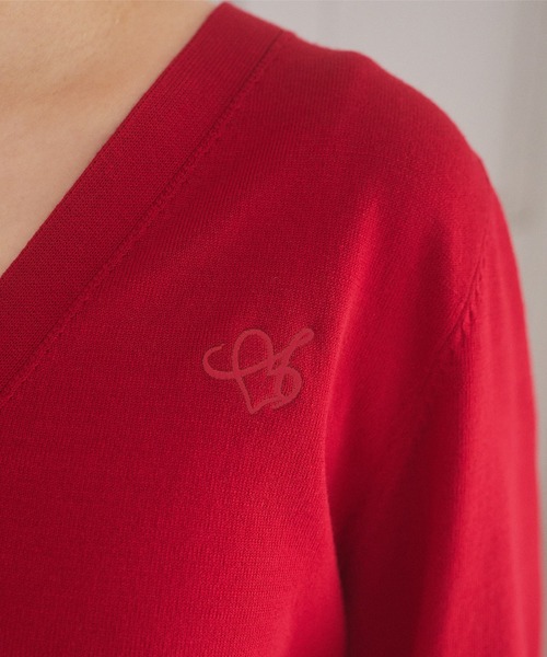 Areeam（アリーム）の「UVカットVネックカーディガン（カーディガン/ボレロ・レディース・ホワイト/レッド・FREE）」の14枚目の写真