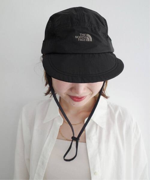 THE NORTH FACE（ザノースフェイス）の「《追加》THE NORTH FACE/ノースフェイス Enride Cap NN02435（キャップ・レディース・アイボリー/ブラック・LARGE）」の3枚目の写真