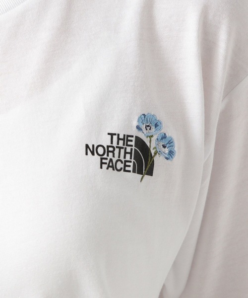 The North Face フローラルプリント ウェア THE NORTH FACE(ザ・ノース・フェイス)】フラワーロゴT（Tシャツ