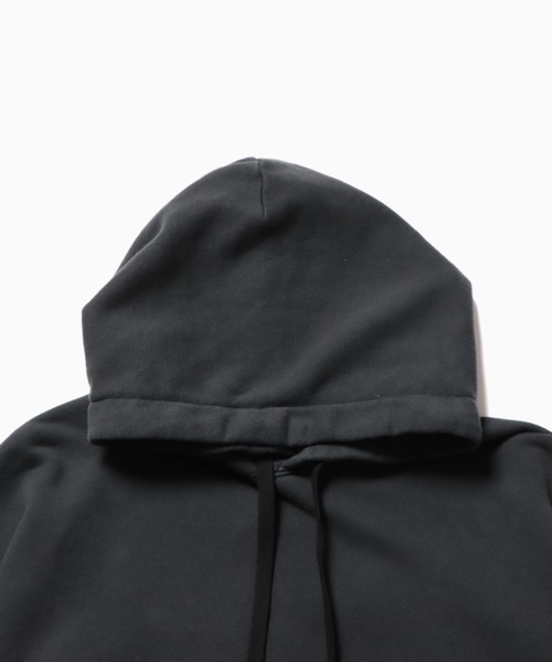 REMI RELIEF（レミレリーフ）の「REMI RELIEF/レミレリーフ SP加工 裏毛HOODIE フーディー（パーカー・レディース・ホワイト/ブラウン/ブラック・S）」の4枚目の写真