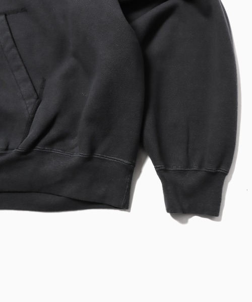 REMI RELIEF（レミレリーフ）の「REMI RELIEF/レミレリーフ SP加工 裏毛HOODIE フーディー（パーカー・レディース・ホワイト/ブラウン/ブラック・S）」の6枚目の写真