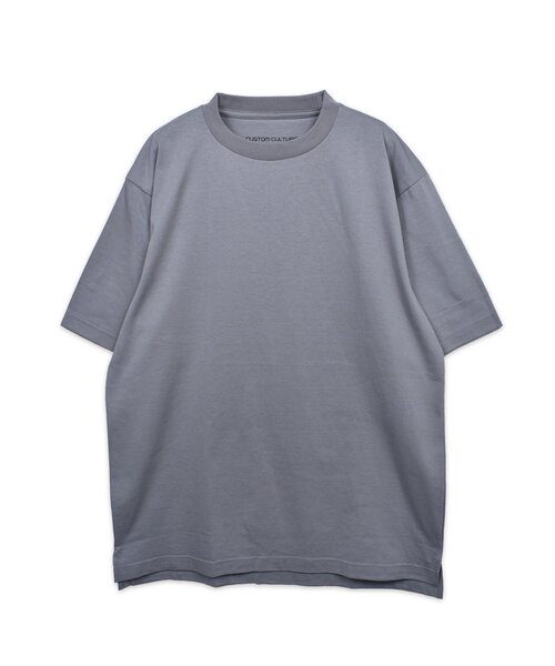 CUSTOM CULTURE（カスタムカルチャー）の「【CUSTOM CULTURE】空紡糸ｼﾙｹｯﾄ加工天竺ｸﾙｰﾈｯｸTee（Tシャツ/カットソー・メンズ・ライトグレー/モカ/ホワイト系1/ライトベージュ/ブラック/チャコールグレー・2/3）」の4枚目の写真