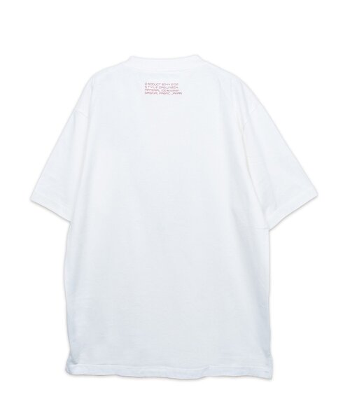 CUSTOM CULTURE（カスタムカルチャー）の「【CUSTOM CULTURE】空紡糸ｼﾙｹｯﾄ加工天竺ｸﾙｰﾈｯｸTee（Tシャツ/カットソー・メンズ・ライトグレー/モカ/ホワイト系1/ライトベージュ/ブラック/チャコールグレー・2/3）」の7枚目の写真