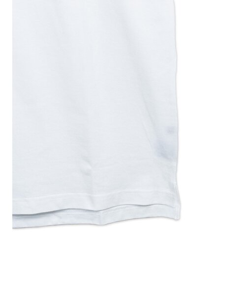 CUSTOM CULTURE（カスタムカルチャー）の「【CUSTOM CULTURE】空紡糸ｼﾙｹｯﾄ加工天竺ｸﾙｰﾈｯｸTee（Tシャツ/カットソー・メンズ・ライトグレー/モカ/ホワイト系1/ライトベージュ/ブラック/チャコールグレー・2/3）」の10枚目の写真