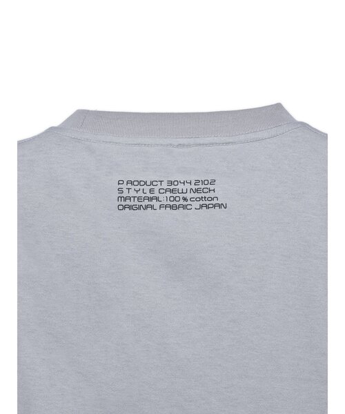 CUSTOM CULTURE（カスタムカルチャー）の「【CUSTOM CULTURE】空紡糸ｼﾙｹｯﾄ加工天竺ｸﾙｰﾈｯｸTee（Tシャツ/カットソー・メンズ・ライトグレー/モカ/ホワイト系1/ライトベージュ/ブラック/チャコールグレー・2/3）」の12枚目の写真