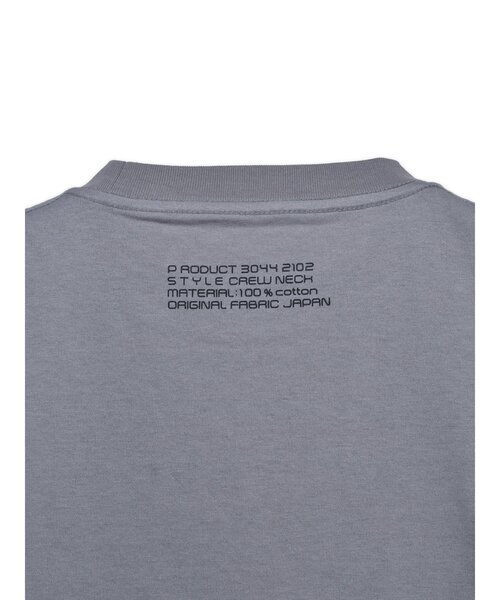 CUSTOM CULTURE（カスタムカルチャー）の「【CUSTOM CULTURE】空紡糸ｼﾙｹｯﾄ加工天竺ｸﾙｰﾈｯｸTee（Tシャツ/カットソー・メンズ・ライトグレー/モカ/ホワイト系1/ライトベージュ/ブラック/チャコールグレー・2/3）」の14枚目の写真