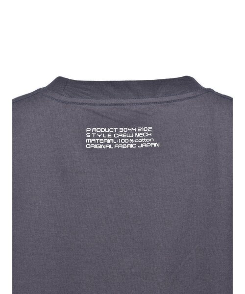 CUSTOM CULTURE（カスタムカルチャー）の「【CUSTOM CULTURE】空紡糸ｼﾙｹｯﾄ加工天竺ｸﾙｰﾈｯｸTee（Tシャツ/カットソー・メンズ・ライトグレー/モカ/ホワイト系1/ライトベージュ/ブラック/チャコールグレー・2/3）」の15枚目の写真