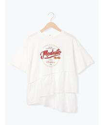 SM2 | ピグメント加工ドッキングロゴプリントTシャツ(Tシャツ/カットソー)