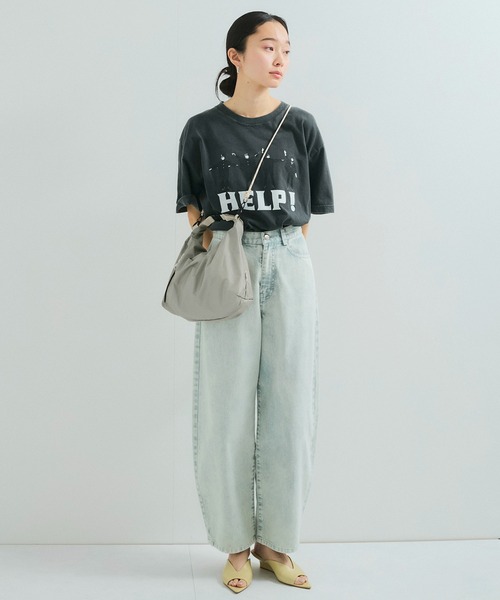 le cercle ADAM ET ROPE'（ルセルクルアダムエロペ）の「【マルチWAY】ロールトップショルダーバッグ［撥水/ユニセックスで使える ］（ショルダーバッグ・レディース・オレンジ系その他2/ライトグレー/ブラック系その他/ホワイト系・FREE）」の10枚目の写真