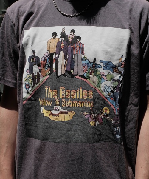 The Beatles(ザビートルズ)の「THRIFTY LOOK / スリフティールック THRIFTY 'THE BEATLES' TEE(Tシャツ/カットソー・メンズ・ネイビー/ブラック・LARGE/X-LARGE/MEDIUM)」の16枚目の写真