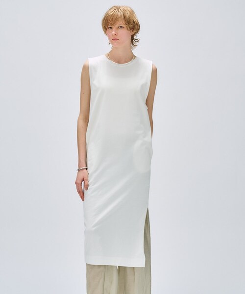 cloenc（クロエンス）の「【マシンウォッシュ】ロングカットソーワンピース（ワンピース・レディース・ブラック/ホワイト/ブラウン系その他/ピンク・02）」の6枚目の写真