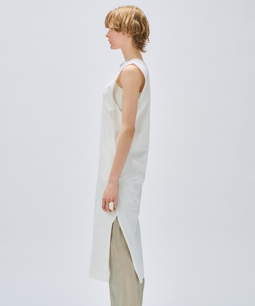 cloenc（クロエンス）の「【マシンウォッシュ】ロングカットソーワンピース（ワンピース・レディース・ブラック/ホワイト/ブラウン系その他/ピンク・02）」の7枚目の写真