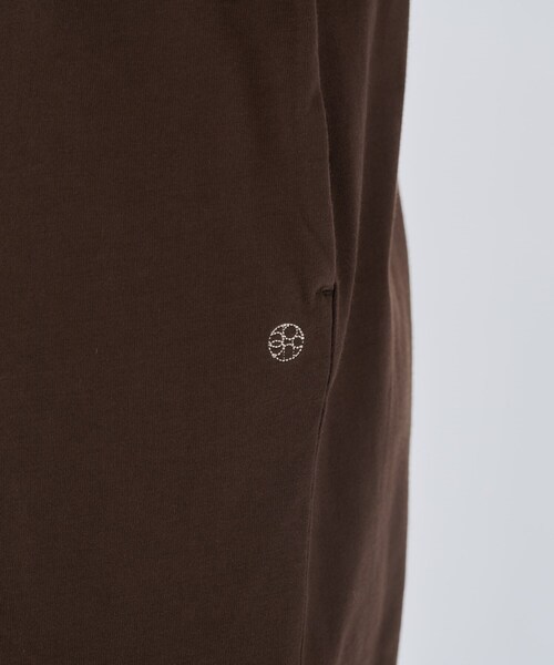 cloenc（クロエンス）の「【マシンウォッシュ】ロングカットソーワンピース（ワンピース・レディース・ブラック/ホワイト/ブラウン系その他/ピンク・02）」の20枚目の写真