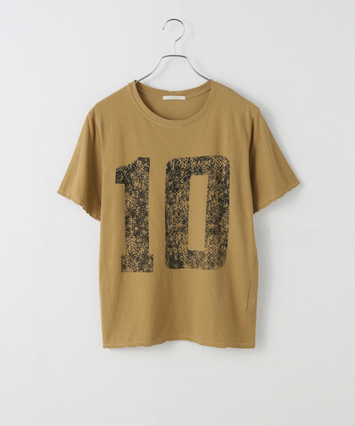 plage(プラージュ)の「NUMBERING Tシャツ(Tシャツ/カットソー・レディース・ブルー/キャメル・FREE)」の8枚目の写真
