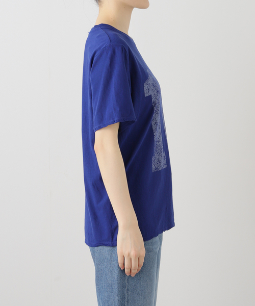 plage(プラージュ)の「NUMBERING Tシャツ(Tシャツ/カットソー・レディース・ブルー/キャメル・FREE)」の3枚目の写真