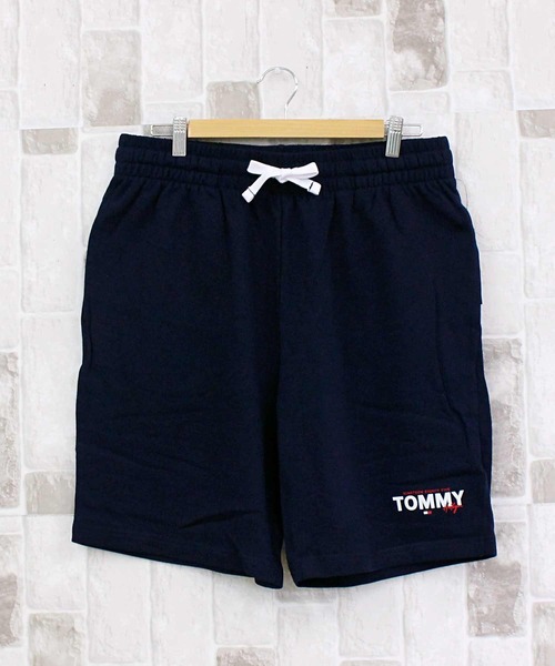 TOMMY HILFIGER(トミーヒルフィガー)の「ワンポイントロゴフレンチテリースウェットハーフパンツ(スウェットパンツ・メンズ・グレー/ネイビー/レッド・S/M/L/XL)」の13枚目の写真