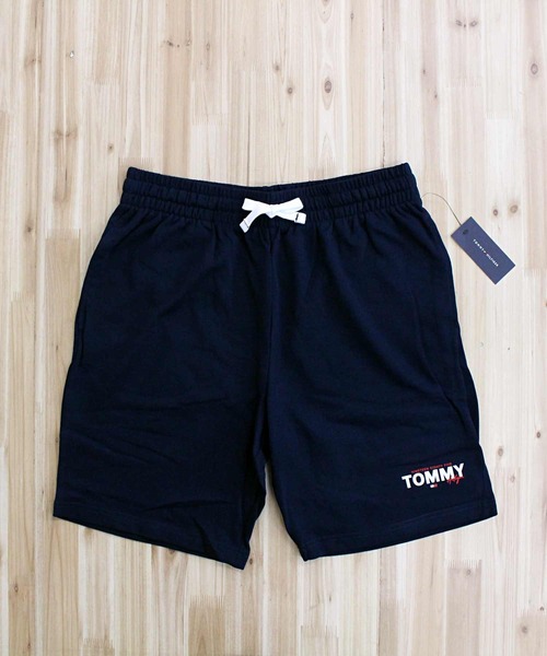 TOMMY HILFIGER(トミーヒルフィガー)の「ワンポイントロゴフレンチテリースウェットハーフパンツ(スウェットパンツ・メンズ・グレー/ネイビー/レッド・S/M/L/XL)」の15枚目の写真