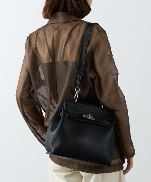 MAISON BREEZE(メゾンブリーズ)の「【MAISON BREEZE】ベルト付き2WAYワンハンドルバッグ ショルダーバッグ KNF-TP(ショルダーバッグ・レディース・ブラック/ブラウン/ベージュ・FREE)」の20枚目の写真