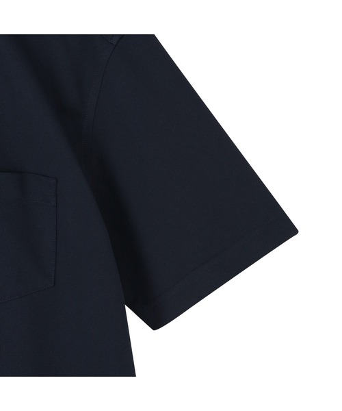 TOKYO SHIRTS(トウキョウシャツ)の「ビズポロ コンフォートドライ 半袖ポロシャツ(ポロシャツ・メンズ・ネイビー・M/L/LL/XL/S)」の4枚目の写真
