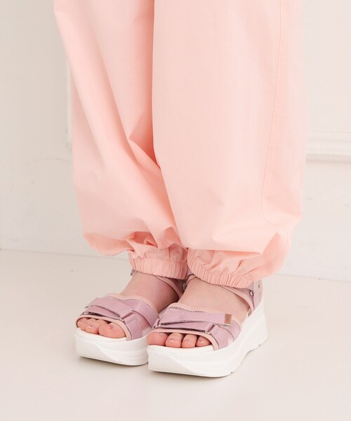 PINK-latte（ピンクラテ）の「シンプルカーゴパンツ（その他パンツ・キッズ・オフホワイト/ブラック/ライトグレー/ピンク系・15 /14/13/16）」の9枚目の写真