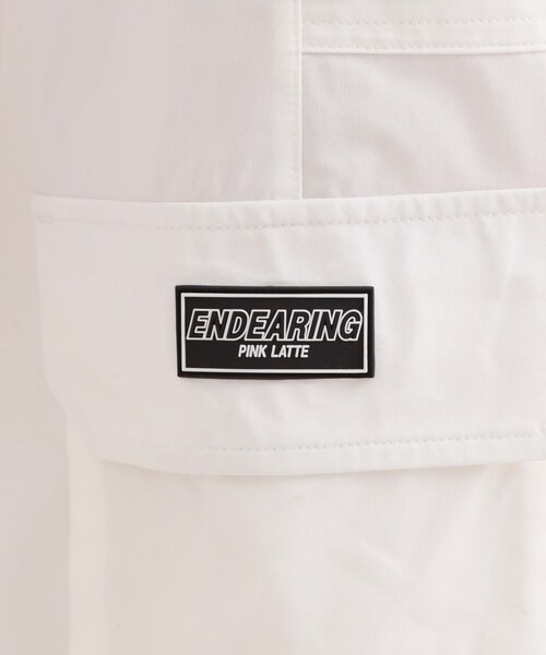 PINK-latte（ピンクラテ）の「シンプルカーゴパンツ（その他パンツ・キッズ・オフホワイト/ブラック/ライトグレー/ピンク系・15 /14/13/16）」の13枚目の写真