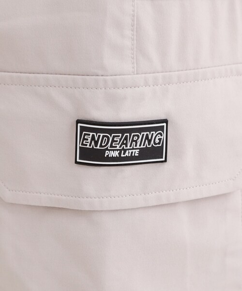 PINK-latte（ピンクラテ）の「シンプルカーゴパンツ（その他パンツ・キッズ・オフホワイト/ブラック/ライトグレー/ピンク系・15 /14/13/16）」の17枚目の写真