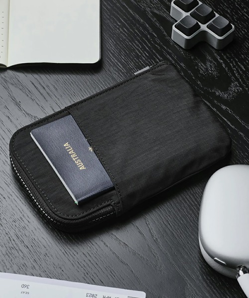 ALPAKA（アルパカ）の「ZIP TRAVEL WALLET パスポートケース ウォレット カード入れ（パスポートケース・メンズ・グリーン/グレー/ブラック/ブルー・ONE SIZE）」の5枚目の写真