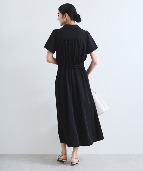 veritecoeur ラップワンピースノースリーブ カシュクール